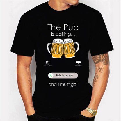 F.J.C.  S.M.  Weekend Beer With Cheers T-shirt men's