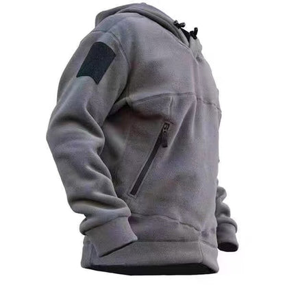 S.M. Zipper Pocket Tactical Fleece Sweater