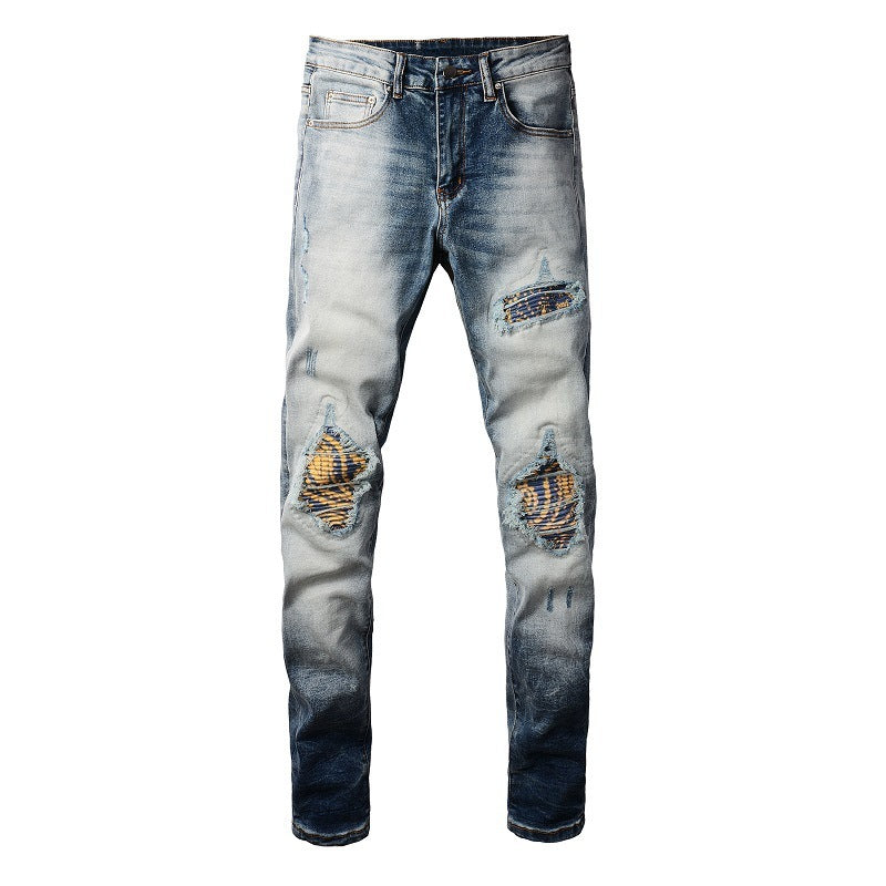 S.M. New American Retro Jeans Trendy Men