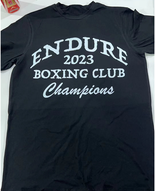 S.M. Endure Boxing Club T Shirt