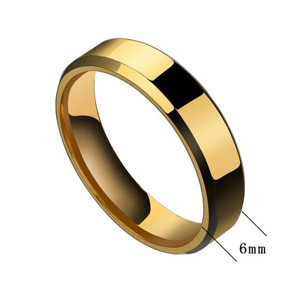 Niche Rings For Men And Women Stainless Steel Couple Rings