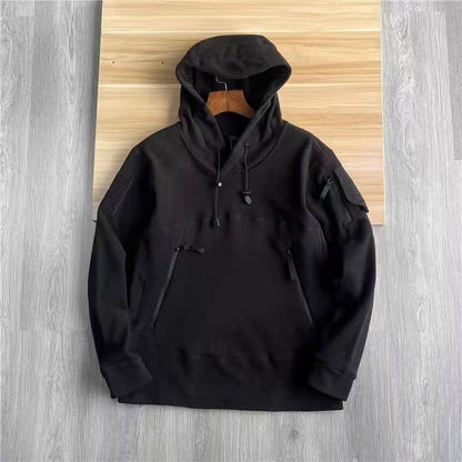 S.M. Zipper Pocket Tactical Fleece Sweater