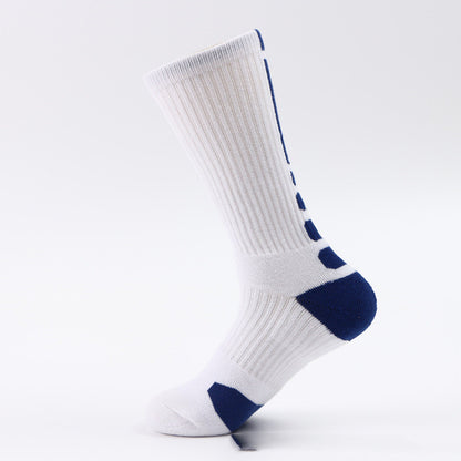 Classic High-top Towel Bottom Sports Socks Thickened And Non-slip