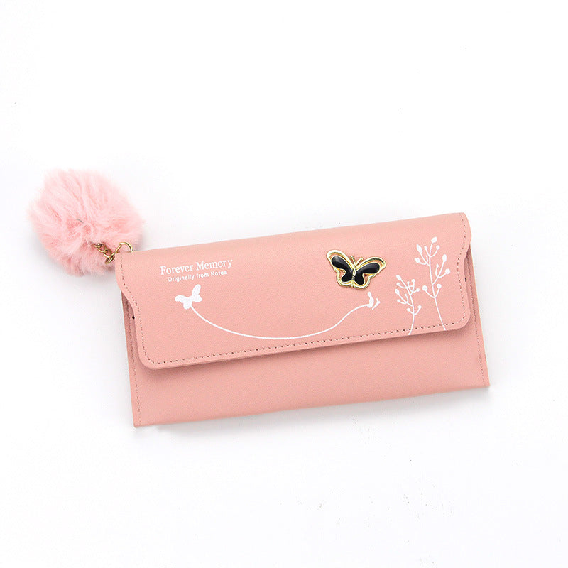 S.B. Ladies ornament Bow Purse wallet