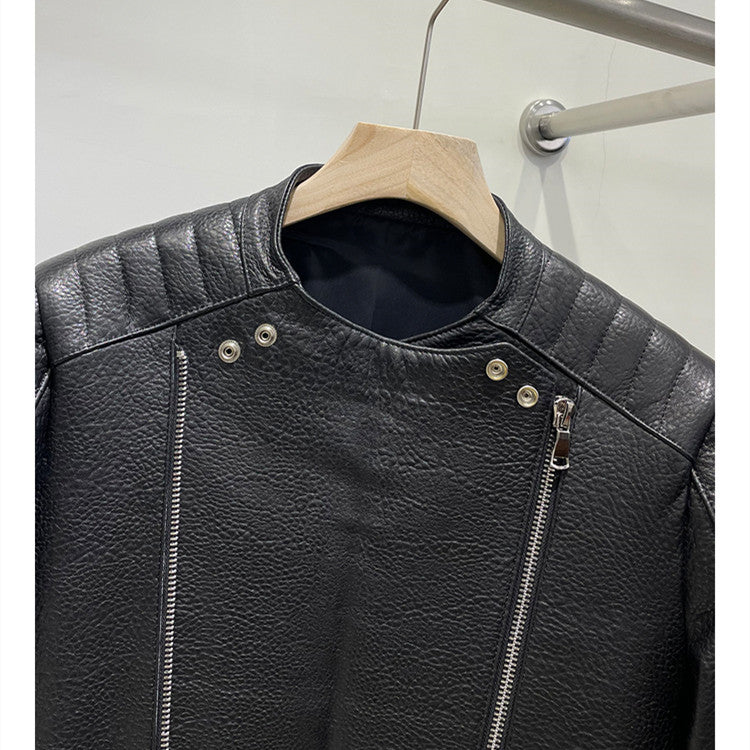 Men's Sheep Leather Jacket S.M.