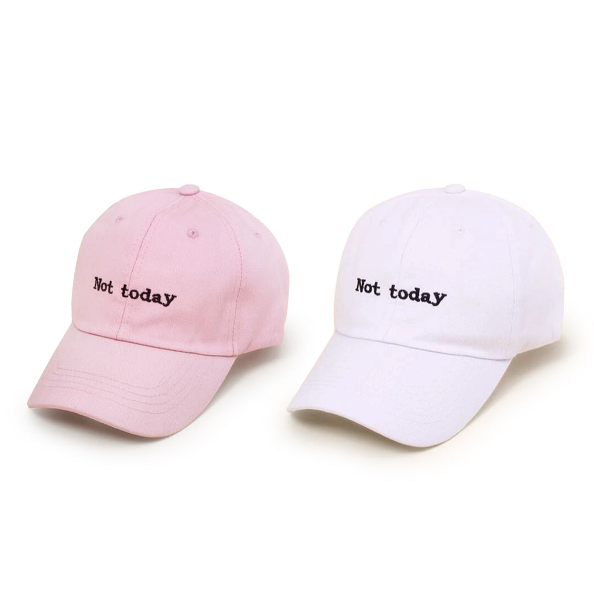 Embroidered Letter Cotton Baseball Cap