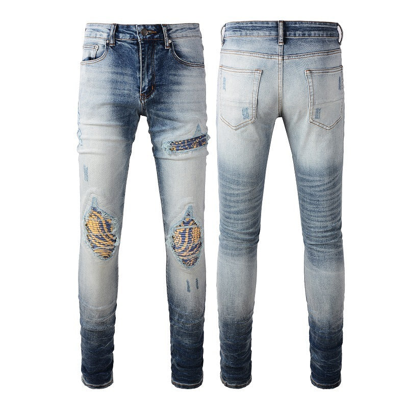 S.M. New American Retro Jeans Trendy Men