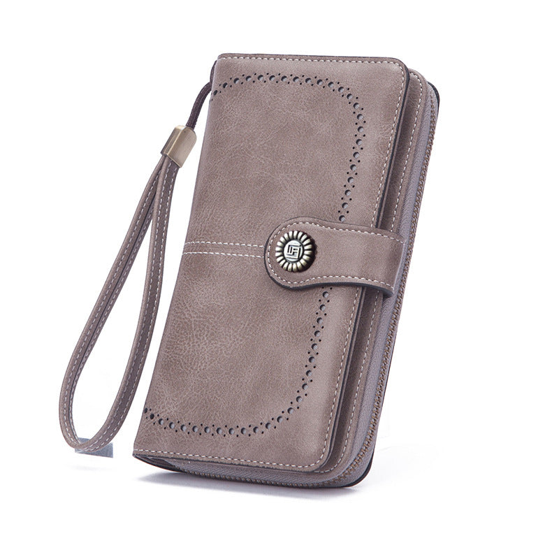 S.B. Stylish Retro Minimalism Long Wallet