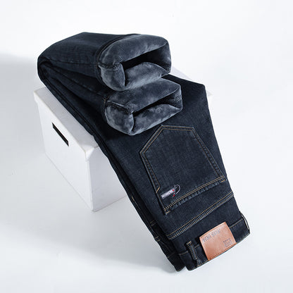 F.J.C.  S.M. fleece jeans men's