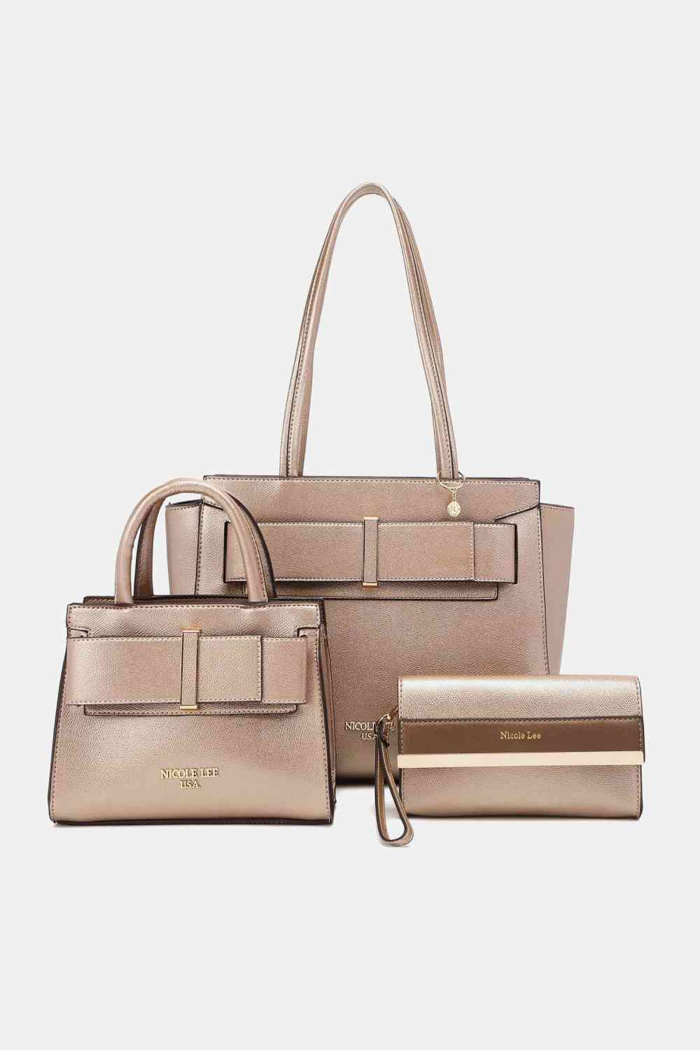 S.B. Nicole Lee USA Regina 3-Piece Satchel Bag Set