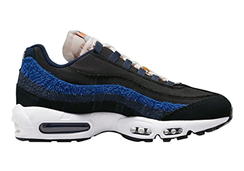 Nike Men's Air Max 95 Running Shoes, Black/Summit White-elemental Gold, 10.5