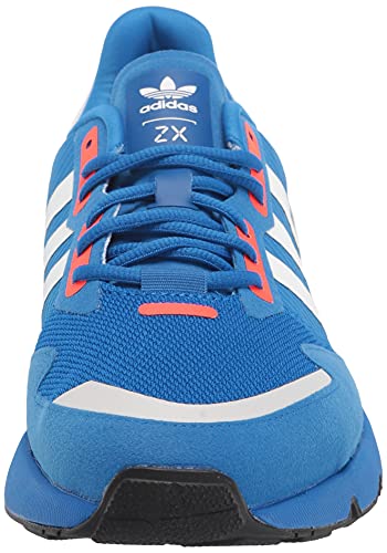 a blue adidas running shoe