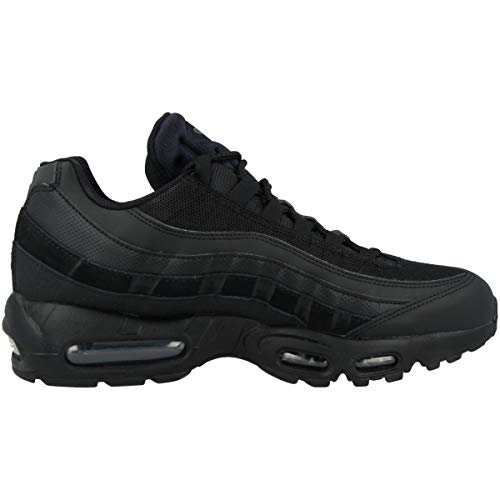 Nike Men's Air Max 95 Running Shoes, Black/Summit White-elemental Gold, 10.5