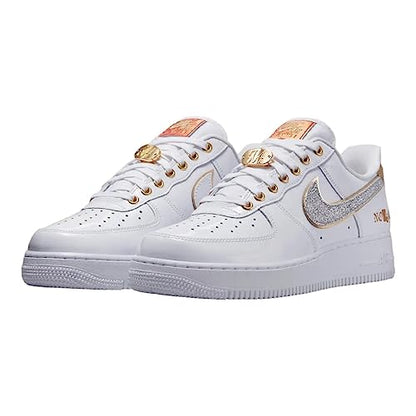 Nike Air Force 1 '07 Lv8 Mens Basketball Shoes, Tour Yellow/Sail-Black, 12 M US