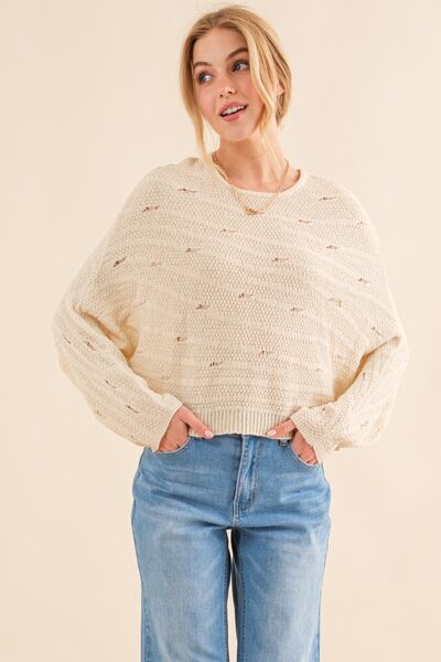 S.W. And The Why Dolman Sleeves Sweater