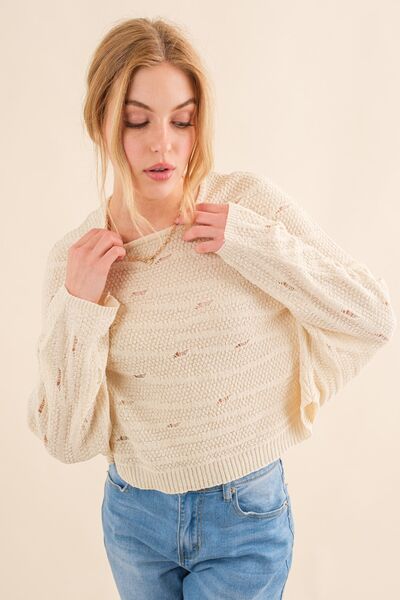 S.W. And The Why Dolman Sleeves Sweater