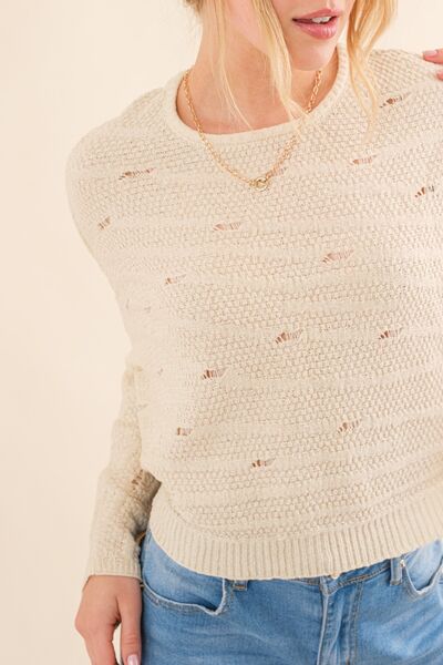 S.W. And The Why Dolman Sleeves Sweater