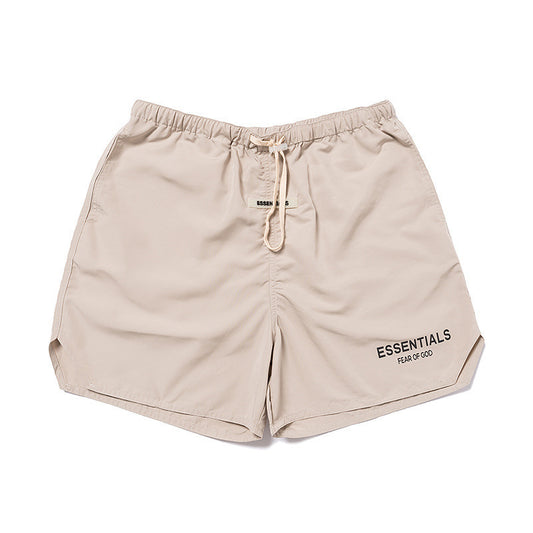 S.M.   Fear Of God Season 6 Essential Brand Reflective Nylon Woven Thread Shorts