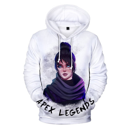 S.M. Men's Apex Legends Wraith 3D Premium womens Hoodie