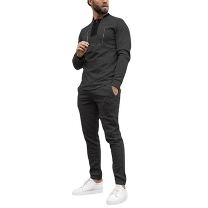 S.M.  Men's 2 piece Jogger casual suit