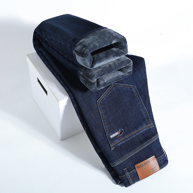 F.J.C.  S.M. fleece jeans men's