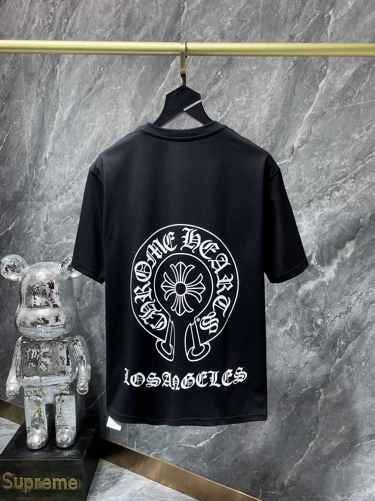 S.M.  Chrome Hearts City Limited Classic horseshoe short sleeve T-shirt