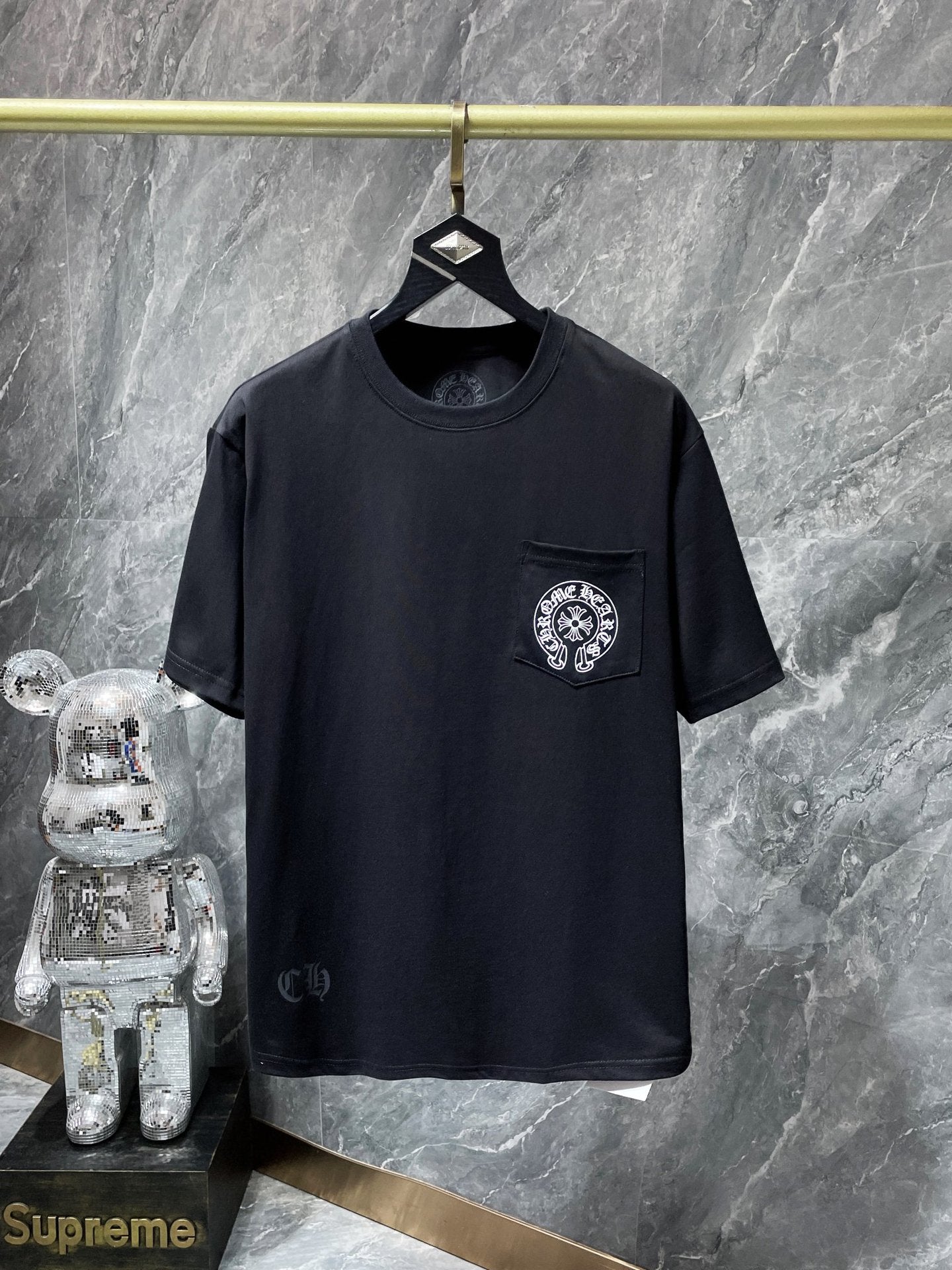 S.M.  Chrome Hearts City Limited Classic horseshoe short sleeve T-shirt