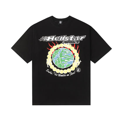 S.M.  Hellstar Studious Globe Tee