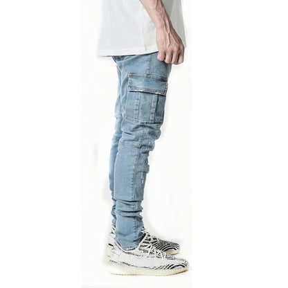 F.J.C.  S.M.  Multi Pocket Cargo Jeans