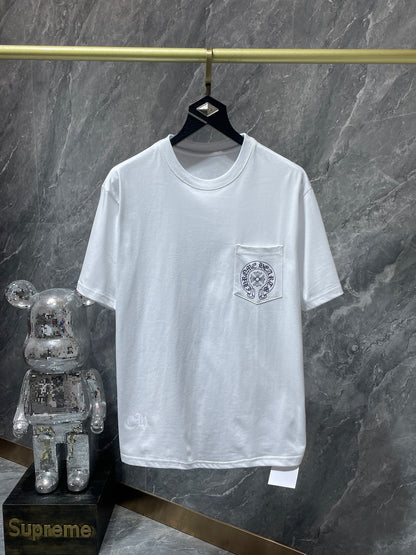 S.M.  Chrome Hearts City Limited Classic horseshoe short sleeve T-shirt