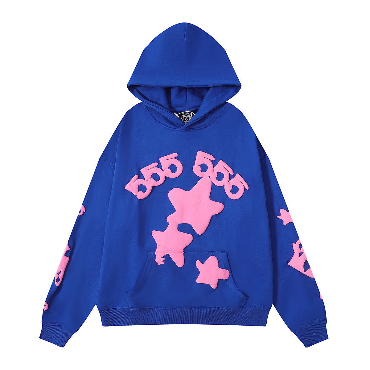 S.M. Sp5de stars three-dimensional foam printed hoodie