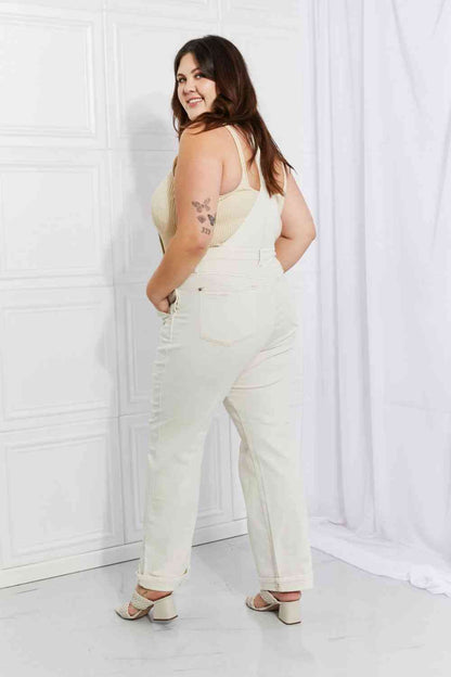 S.W.  Judy Blue Plus Size Taylor High Waist Overalls